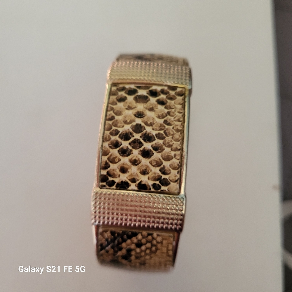 Gold And Snake Bracelet